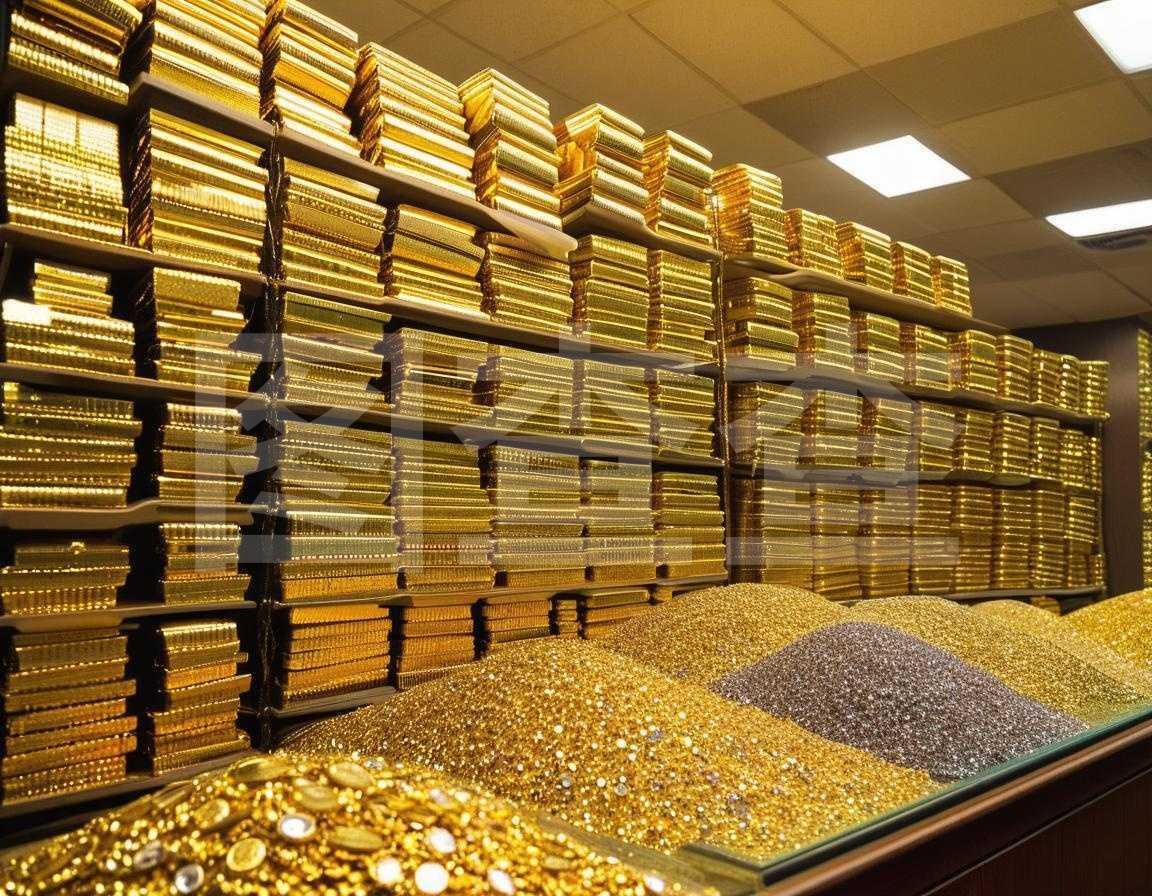 藏寶室里的金銀珠寶